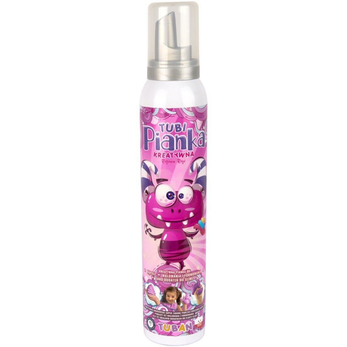 Tubi Foam - Pink Rozi 200 ml 