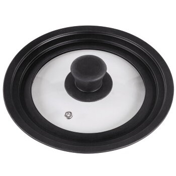 Universal Lid with Steam Vent for Pots and Pans, 16, 18, 20 cm, glass