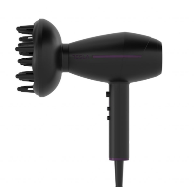 Uscator de Par DRH300BPA 3 Viteze 2 Trepte Temperatura Functie Ionizare 2300W Negru/Violet