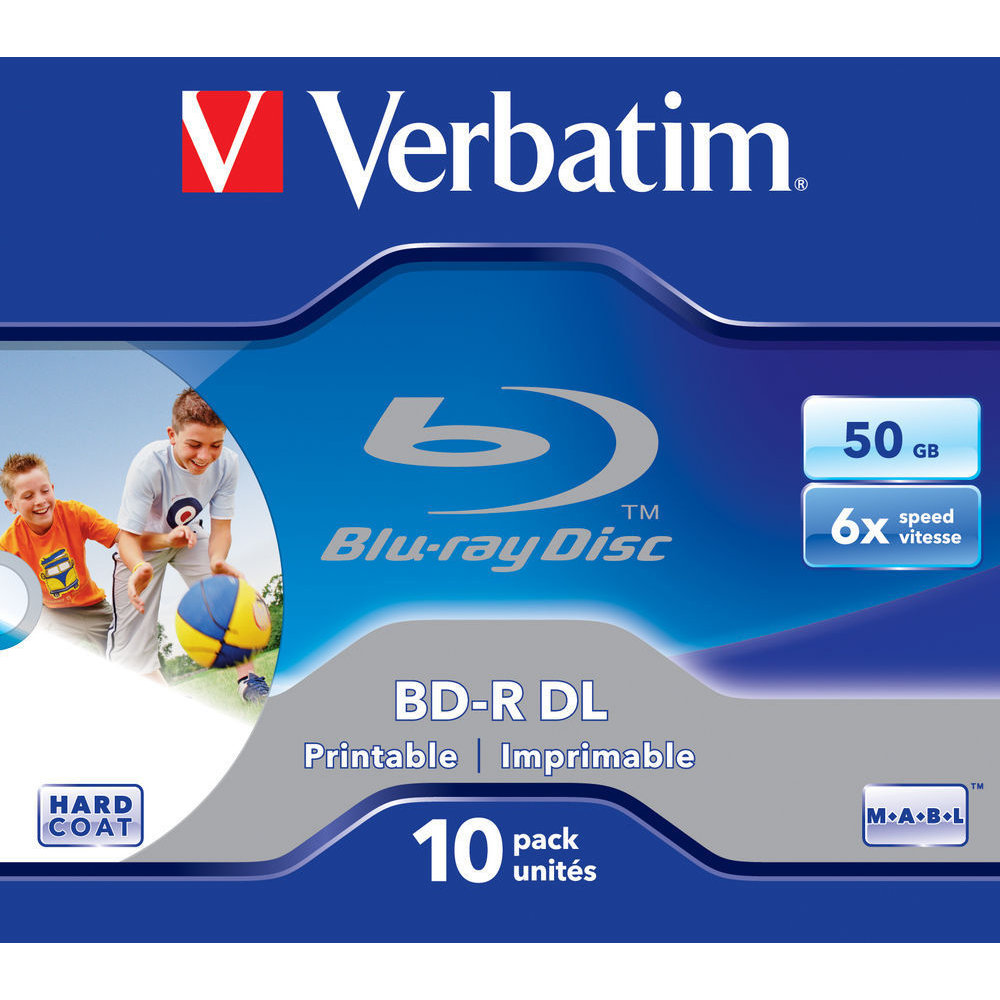 Verbatim  BD-R DL 50GB PRINTABLE JC
