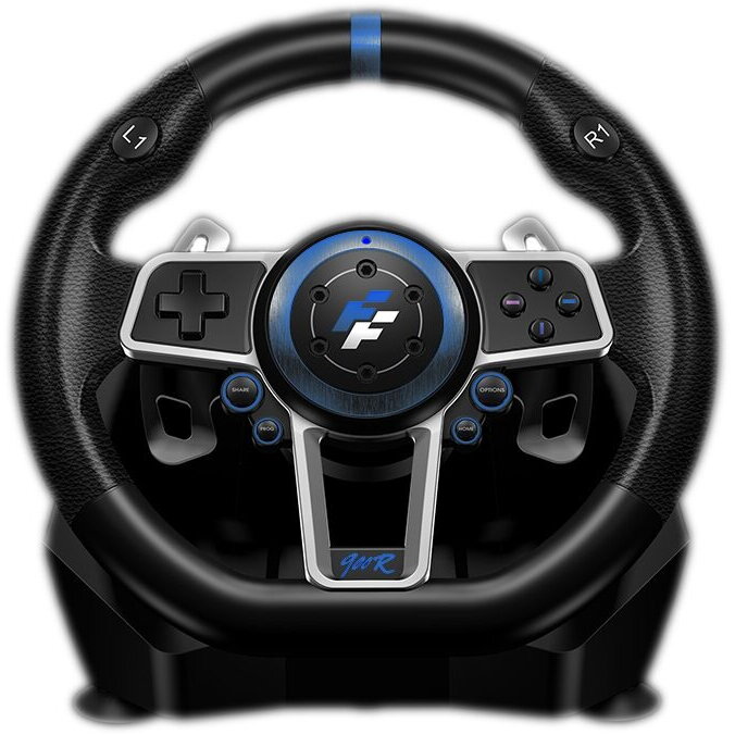 Volan Gaming Suzuka F111 Negru/Albastru