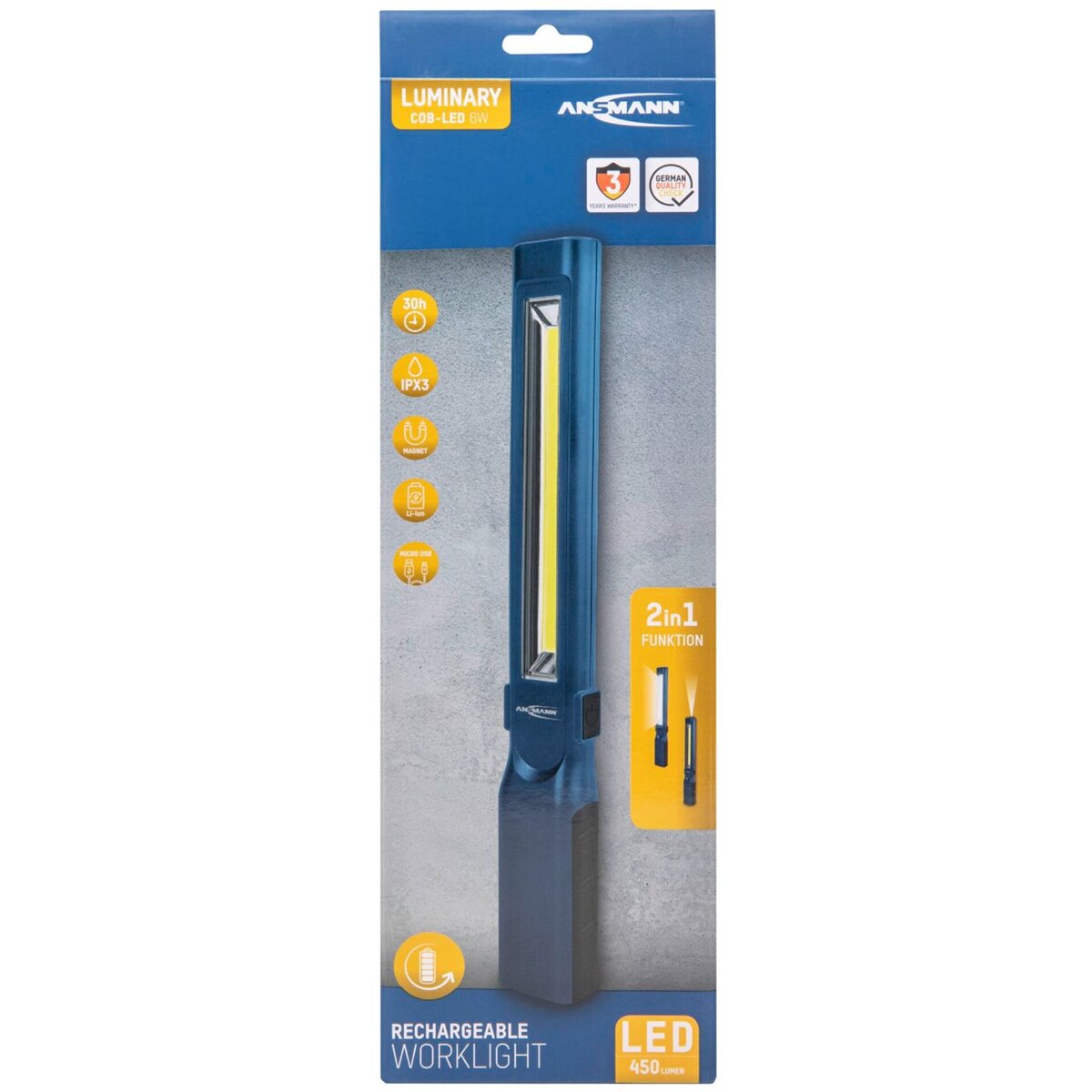 WL450R slim LED Workshop Lamp