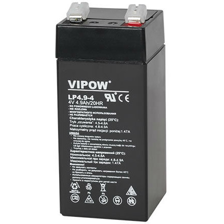 ACUMULATOR GEL PLUMB 4V 4.9AH