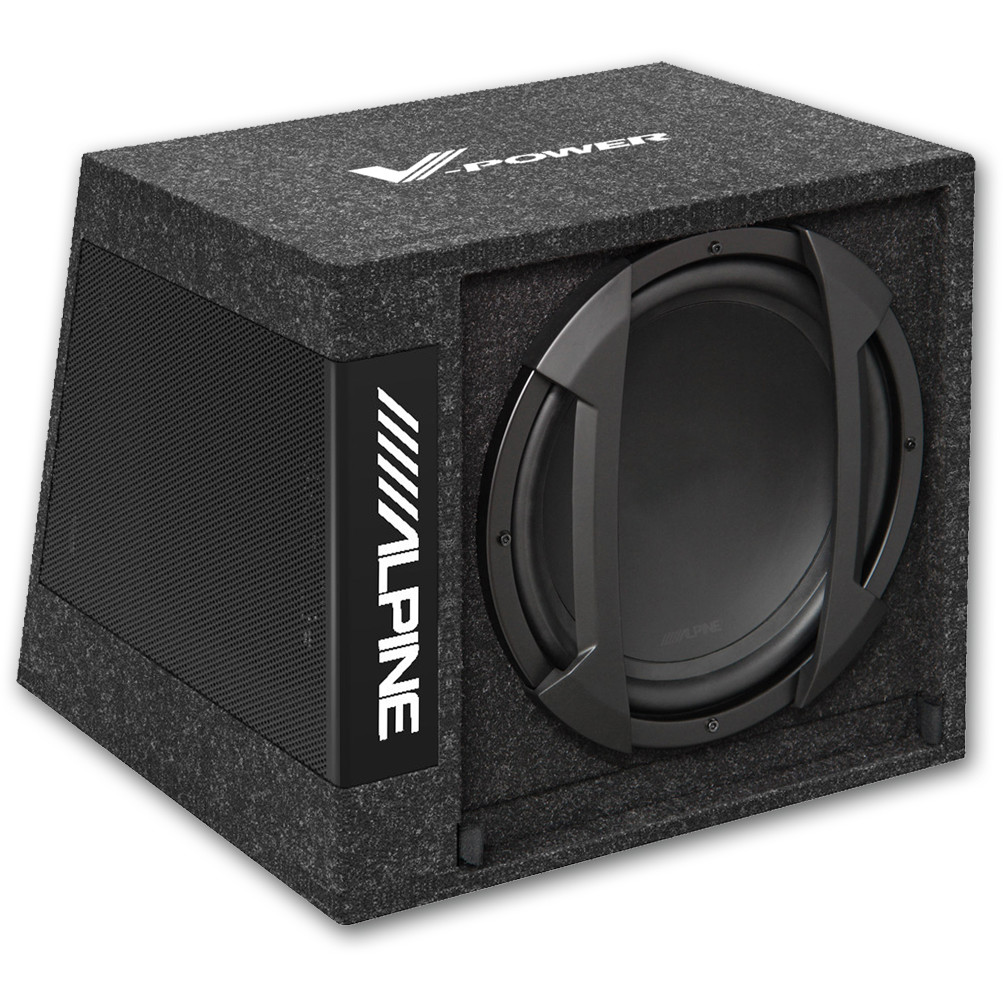 Boxe auto SWD-355, Subwoofer auto amplificat, 30 cm
