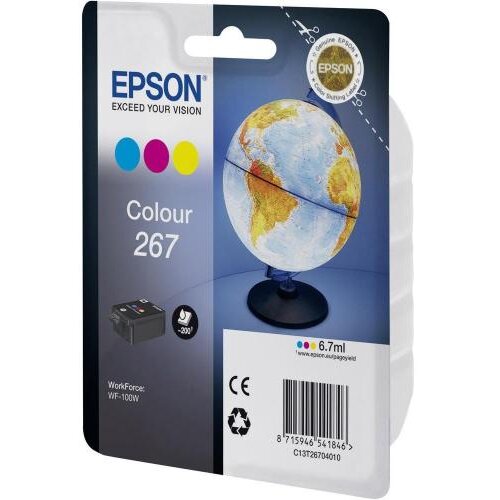 Cerneala Epson Colour 267 cartridge | WorkForce WF-100W