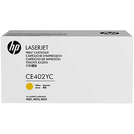 Toner CE402YC yellow, 7800 pagini