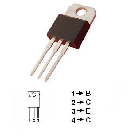 TRANZ. NPN COMUT 8A 45W IZOLAT, CU DIODA PROT