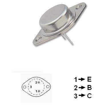 TRANZISTOR NPN CU DIODA PROT. 120V 16A 150W
